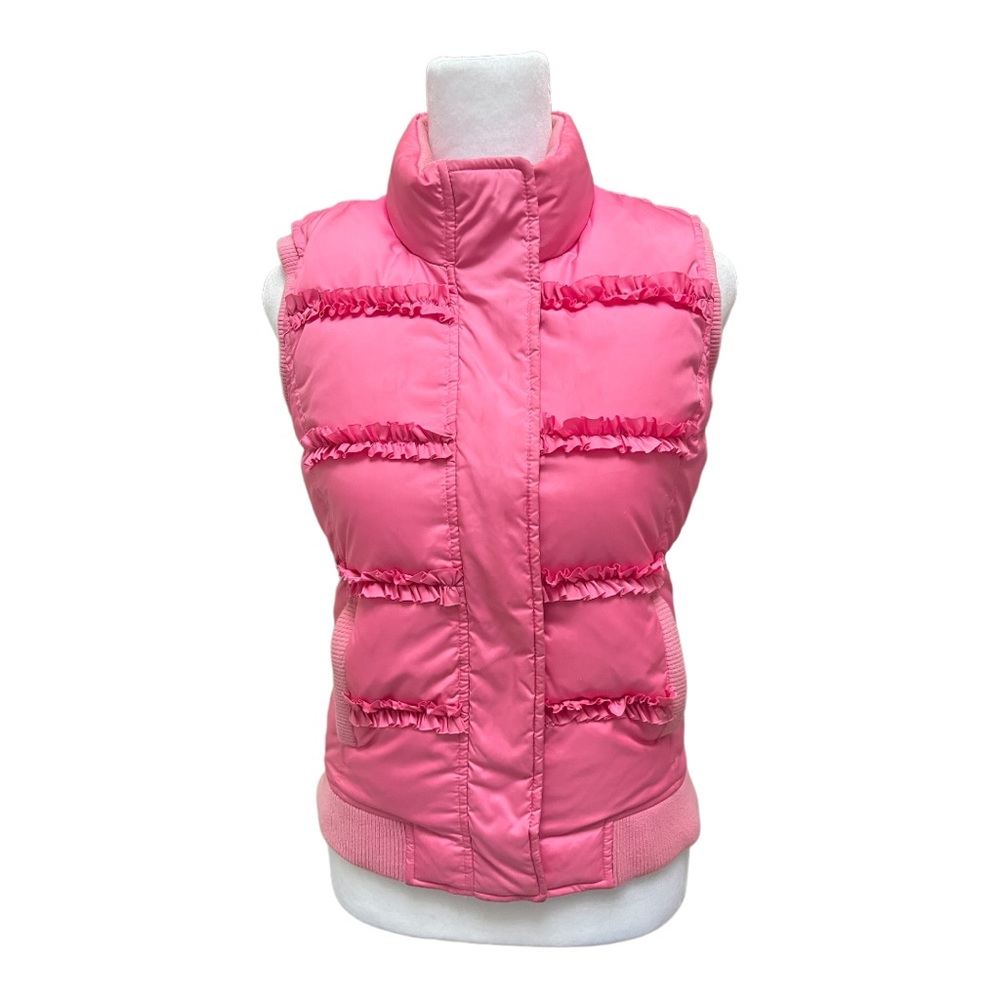 Juicy Couture Girls pink vest size 12 - Picture 1 of 8